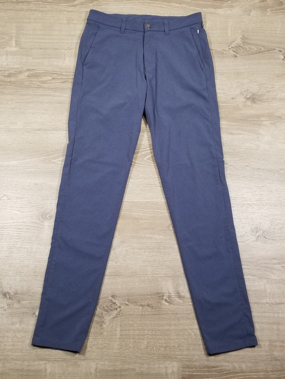 Lululemon Commission Pant Slim Ventilight Mens 30x33 Blue Golf Performance